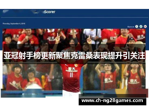 亚冠射手榜更新聚焦克雷桑表现提升引关注