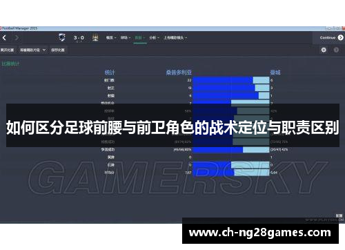 如何区分足球前腰与前卫角色的战术定位与职责区别